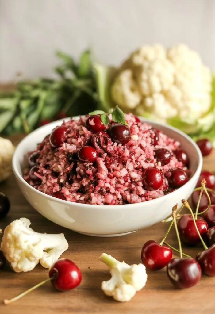 Cherry Cauliflower Rice